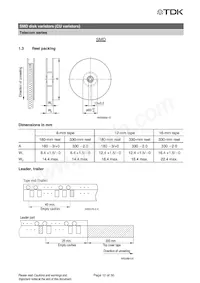 B72660M0950S172 Datasheet Pagina 12