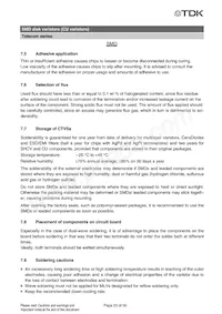 B72660M0950S172 Datasheet Pagina 23