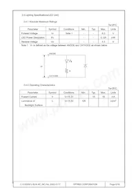 C-51505NFJ-SLW-AC Datasheet Page 6