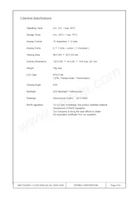 DMC-16230NY-LY-DZE-EEN Datasheet Page 2