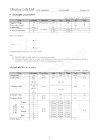 DT018ATFT Datasheet Page 9