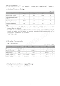 DT028ATFT-TS Datasheet Page 9