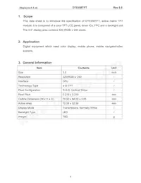 DT035BTFT Datasheet Page 4