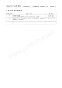 DT070ATFT-TS Datasheet Page 2