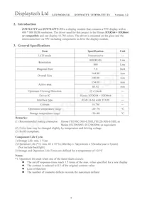 DT070ATFT-TS Datasheet Pagina 4