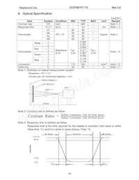 DT070BTFT-TS Datasheet Pagina 11