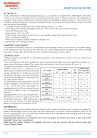 EA DOGM128B-6 Datasheet Page 2