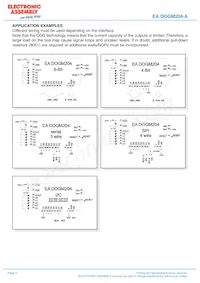 EA DOGM204B-A Datasheet Page 4