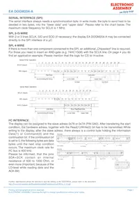 EA DOGM204B-A Datasheet Pagina 7