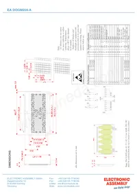 EA DOGM204B-A Datasheet Pagina 8