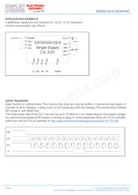 EA DOGS102B-6 Datasheet Pagina 4