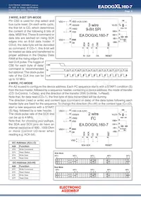 EA DOGXL160L-7 Datasheet Pagina 5