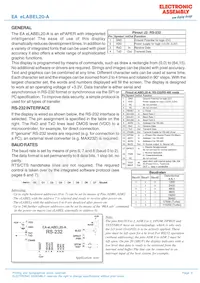 EA ELABEL20-A Datasheet Pagina 3