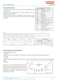 EA ELABEL20-A Datasheet Pagina 5