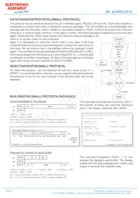 EA ELABEL20-A Datasheet Page 6