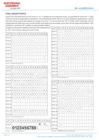 EA ELABEL20-A Datasheet Page 12