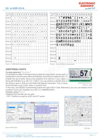 EA ELABEL20-A 데이터 시트 페이지 13