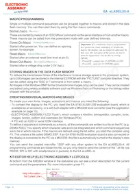 EA ELABEL20-A Datasheet Page 14