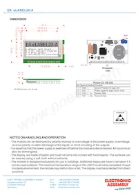 EA ELABEL20-A Datasheet Page 16