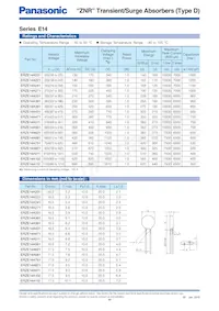 ERZ-E11F112 Datasheet Page 14