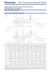 ERZ-VA5V201 Datasheet Page 22