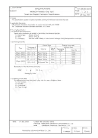 EZJ-Z0V80005 Datasheet Pagina 17