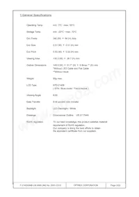 F-51405GNB-LW-ANN Datasheet Page 2