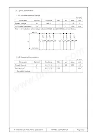F-51405GNB-LW-ANN數據表 頁面 10