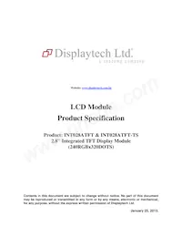 INT028ATFT-TS Datasheet Cover