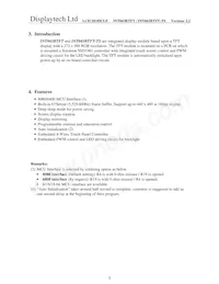 INT043BTFT-TS Datasheet Page 4