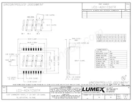 LCD-A2X1C50TR Datasheet Cover