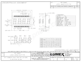 LCD-A401C71TR Datasheet Copertura