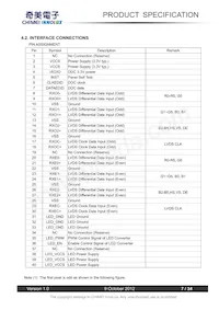 LCD-OLINUXINO-15.6FHD Datasheet Page 7