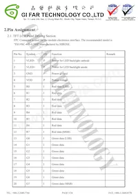 LCD-OLINUXINO-4.3TS Datasheet Page 5