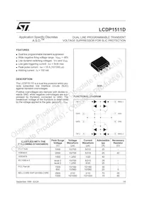 LCDP1511DRL Datasheet Cover