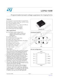 LCP02-150M-TR Datasheet Cover
