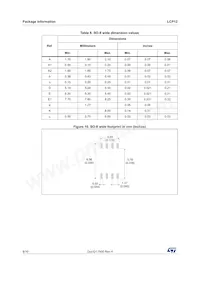 LCP12-150B1RL Datasheet Pagina 8