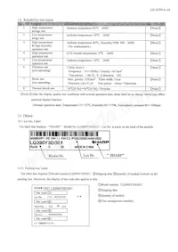 LQ090Y3DG01 Datasheet Page 17