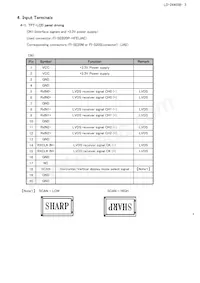 LQ104S1LG81 Datasheet Pagina 6