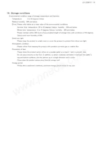 LQ121S1LG84 Datasheet Pagina 22