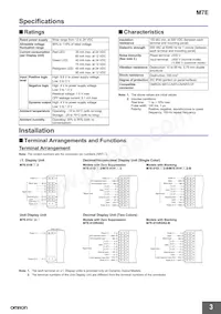 M7E-01HRN2-B Datasheet Page 3