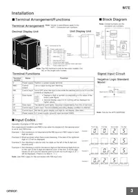 M7E-02DRGN2 Datasheet Pagina 3
