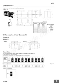 M7E-02DRGN2 Datasheet Page 6