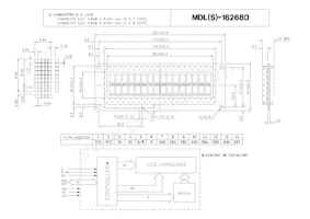 MDLS-16268D-LV-G-LED4G Datasheet Copertura