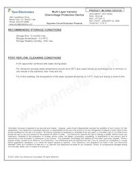 MLV0402-120-E120 Datasheet Pagina 5