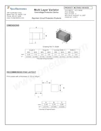 MLV0402-180-E030 데이터 시트 페이지 3