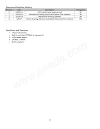 NHD-0108BZ-FSY-YBW-33V3 Datasheet Page 2