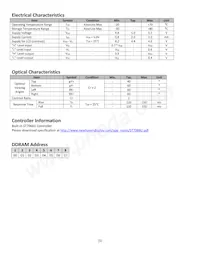 NHD-0108BZ-RN-GBW Datasheet Page 5