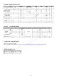NHD-0108CZ-FL-GBW數據表 頁面 5