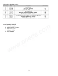 NHD-0116AZ-FL-YBW Datasheet Page 2